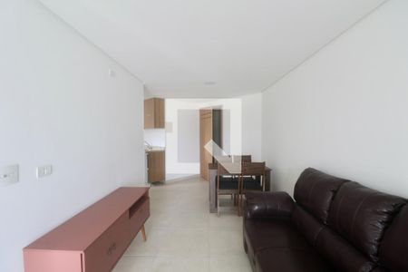 Sala de apartamento para alugar com 2 quartos, 69m² em Jardim Virginia, Guarujá