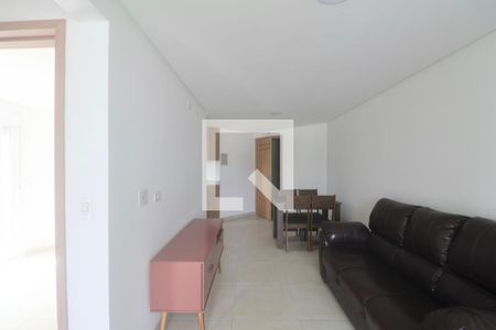 Sala de apartamento para alugar com 2 quartos, 69m² em Jardim Virginia, Guarujá