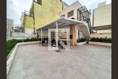 Churrasqueira de kitnet/studio para alugar com 1 quarto, 21m² em República, São Paulo