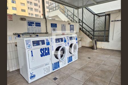 Lavanderia de kitnet/studio para alugar com 1 quarto, 21m² em República, São Paulo