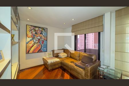 Sala de apartamento para alugar com 3 quartos, 178m² em Brooklin, São Paulo
