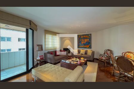 Sala de apartamento para alugar com 3 quartos, 178m² em Brooklin, São Paulo