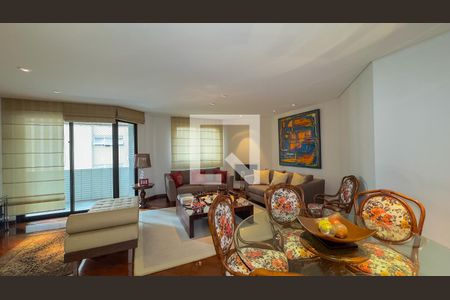 Sala de apartamento para alugar com 3 quartos, 178m² em Brooklin, São Paulo