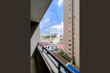Varanda de kitnet/studio à venda com 1 quarto, 27m² em Brás, São Paulo