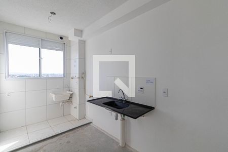 Sala/Cozinha/Área de Serviço  de apartamento para alugar com 2 quartos, 40m² em Cidade Nova São Miguel, São Paulo