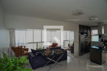 Sala de apartamento para alugar com 2 quartos, 110m² em Barra da Tijuca, Rio de Janeiro