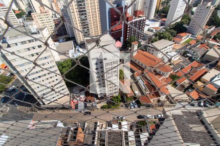 VISTA DA SACADA de apartamento para alugar com 1 quarto, 60m² em Cambuí, Campinas