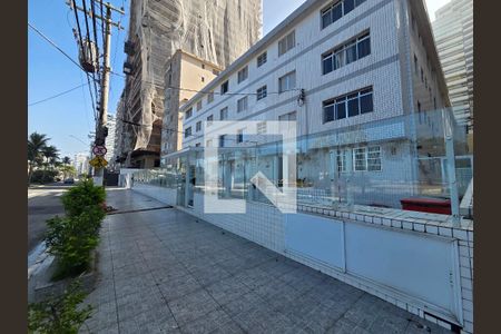 Fachada de apartamento para alugar com 1 quarto, 46m² em Canto do Forte, Praia Grande