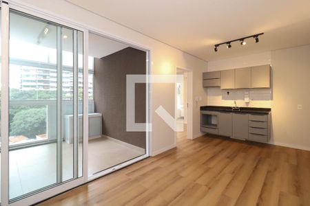 Sala/Cozinha de apartamento para alugar com 1 quarto, 42m² em Sumaré, São Paulo