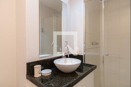 Banheiro de kitnet/studio à venda com 1 quarto, 38m² em Bela Vista, São Paulo