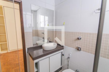 Banheiro da Suíte de apartamento para alugar com 1 quarto, 35m² em Centro, Belo Horizonte