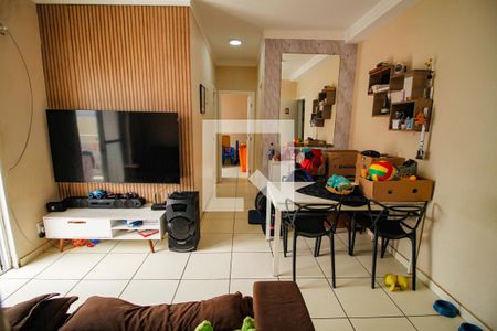 Sala de apartamento para alugar com 2 quartos, 51m² em Boqueirão, Praia Grande