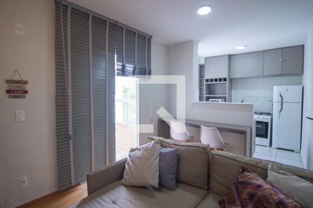 Sala de apartamento para alugar com 2 quartos, 40m² em Jardim Karolyne, Votorantim