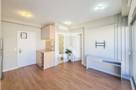 Sala/Cozinha de apartamento à venda com 1 quarto, 48m² em Pinheiros, São Paulo
