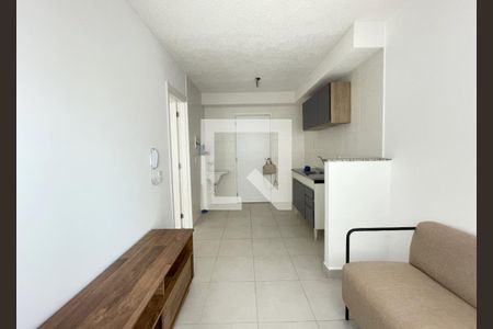 Sala de apartamento para alugar com 1 quarto, 26m² em Barra Funda, São Paulo