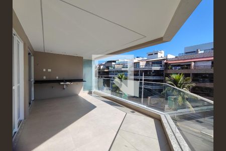 Varanda de apartamento à venda com 2 quartos, 93m² em Recreio dos Bandeirantes, Rio de Janeiro