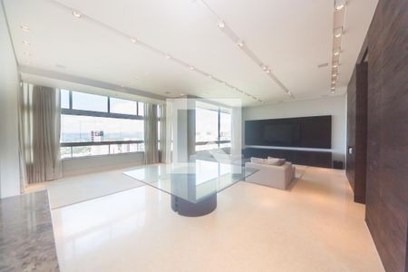 sala de apartamento à venda com 4 quartos, 233m² em Piemonte, Nova Lima