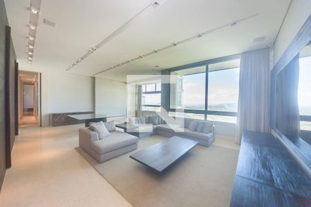 sala de apartamento à venda com 4 quartos, 233m² em Piemonte, Nova Lima