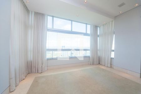 varanda  de apartamento à venda com 4 quartos, 233m² em Piemonte, Nova Lima