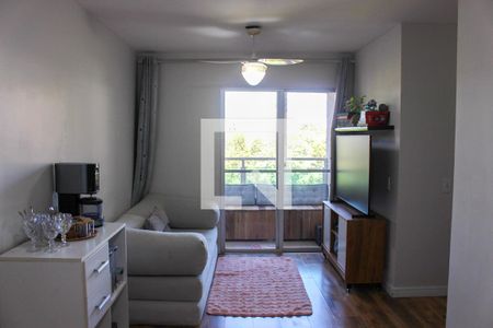 Sala de apartamento à venda com 3 quartos, 70m² em Paraíso do Morumbi, São Paulo