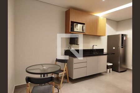 Studio - sala e cozinha de kitnet/studio para alugar com 1 quarto, 30m² em Tatuapé, São Paulo