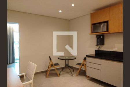 Studio - sala e cozinha de kitnet/studio para alugar com 1 quarto, 30m² em Tatuapé, São Paulo