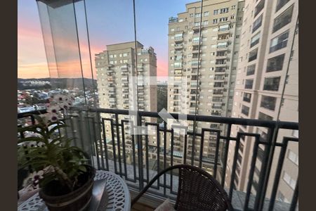 Varanda da Sala de apartamento à venda com 1 quarto, 55m² em Alphaville Conde Ii, Barueri