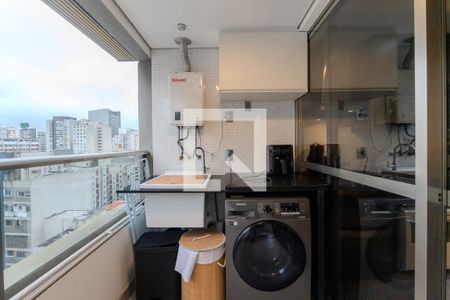 Sacada de apartamento para alugar com 1 quarto, 54m² em Bela Vista, São Paulo