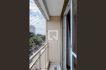 Varanda da Sala de apartamento para alugar com 2 quartos, 49m² em Mooca, São Paulo