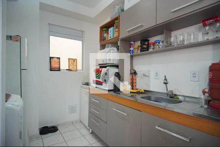 Sala/Cozinha de apartamento à venda com 2 quartos, 48m² em Campina, São Leopoldo