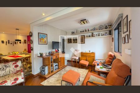 Sala de apartamento à venda com 2 quartos, 124m² em Brooklin Novo, São Paulo