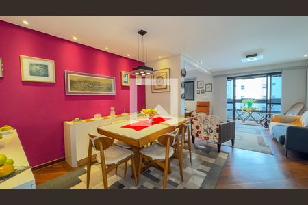 Sala de apartamento à venda com 2 quartos, 124m² em Brooklin Novo, São Paulo