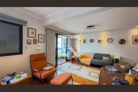 Sala de apartamento à venda com 2 quartos, 124m² em Brooklin Novo, São Paulo