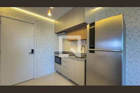 Sala e Cozinha de apartamento para alugar com 2 quartos, 43m² em Santo Amaro, São Paulo