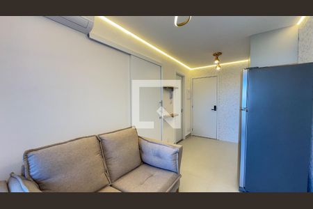 Sala e Cozinha de apartamento para alugar com 2 quartos, 43m² em Santo Amaro, São Paulo