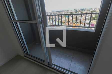 Varanda da Sala/Cozinha de apartamento para alugar com 1 quarto, 25m² em Jardim Imperador (zona Leste), São Paulo