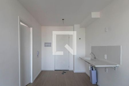 Sala/Cozinha de apartamento para alugar com 1 quarto, 25m² em Jardim Imperador (zona Leste), São Paulo