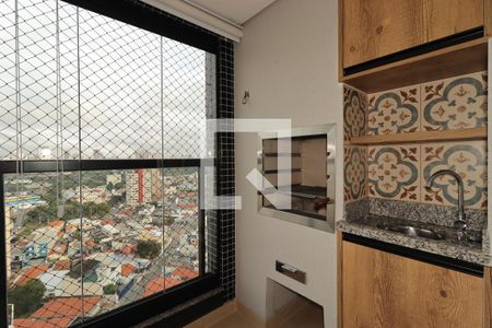 Varanda Gourmet de apartamento para alugar com 2 quartos, 60m² em Parque das Nações, Santo André