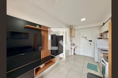 Sala  de apartamento à venda com 1 quarto, 27m² em Jardim Caravelas, São Paulo