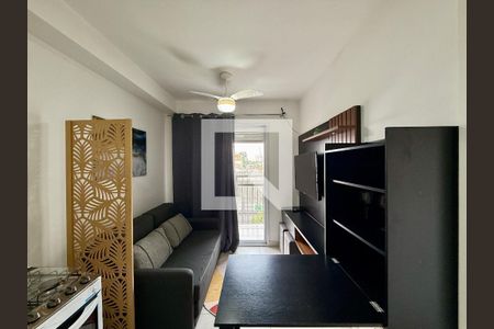 Sala  de apartamento à venda com 1 quarto, 27m² em Jardim Caravelas, São Paulo