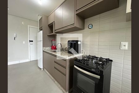 Cozinha  de kitnet/studio para alugar com 1 quarto, 42m² em Ribeirão da Ilha, Florianópolis