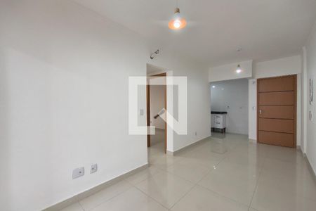 Sala de apartamento para alugar com 2 quartos, 70m² em Guilhermina, Praia Grande