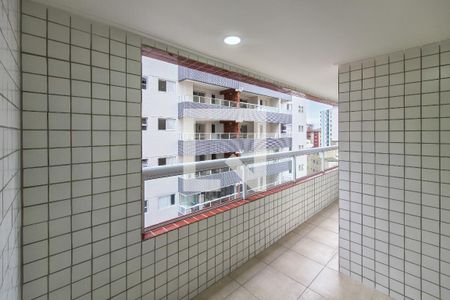 Sacada de apartamento para alugar com 2 quartos, 70m² em Guilhermina, Praia Grande