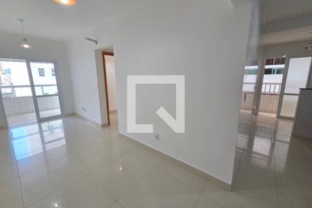 Sala de apartamento para alugar com 2 quartos, 70m² em Guilhermina, Praia Grande