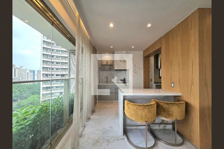 Churrasqueira de apartamento à venda com 4 quartos, 221m² em Indianópolis, São Paulo