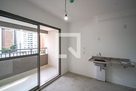 Sala/Cozinha de kitnet/studio à venda com 1 quarto, 27m² em Butantã, São Paulo