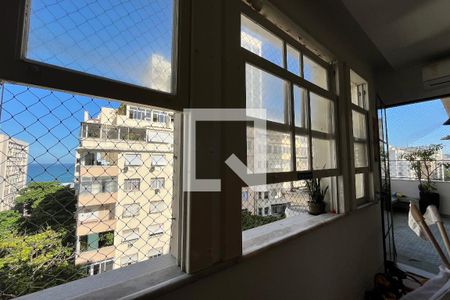 Sala  de apartamento para alugar com 3 quartos, 200m² em Leme, Rio de Janeiro