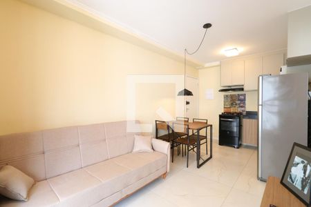 Sala/Cozinha  de apartamento para alugar com 2 quartos, 49m² em Pompeia, São Paulo