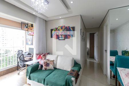 Sala de apartamento à venda com 2 quartos, 48m² em Jardim Casablanca, São Paulo