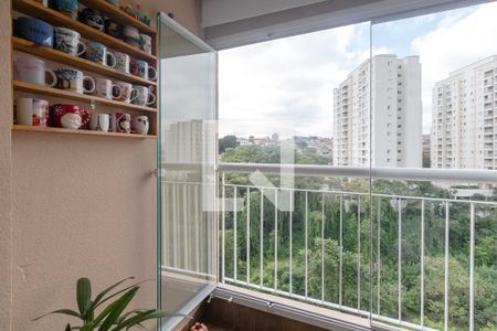 Varanda de apartamento à venda com 2 quartos, 48m² em Jardim Casablanca, São Paulo